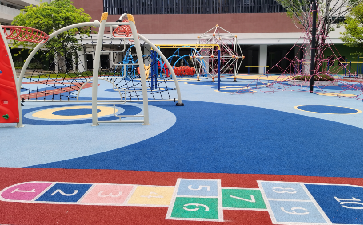 幼兒園塑膠跑道、EPDM塑膠地面