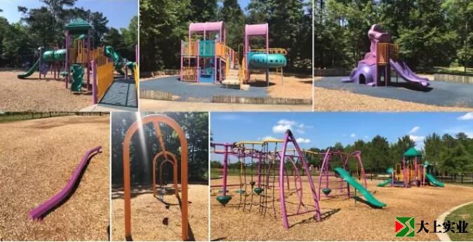 圖4 公園中的器械類游樂設(shè)施
