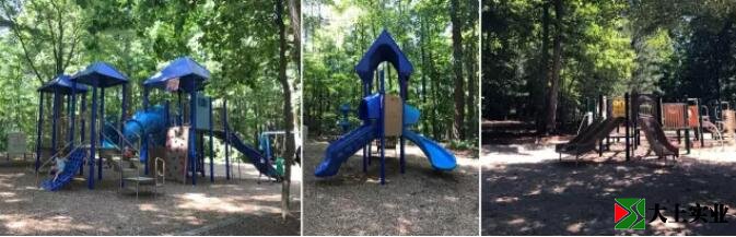 圖5 森林公園中的器械類游樂設(shè)施