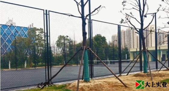 烽勝公園西側(cè)唯一的體育場(chǎng)地，室外網(wǎng)球場(chǎng)